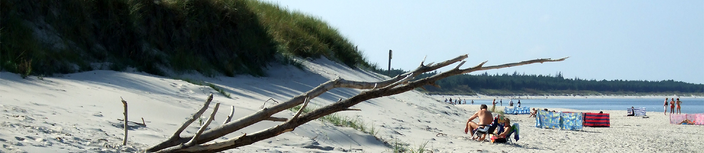Ostsee Westpommern Polen Strand in Grzybowo